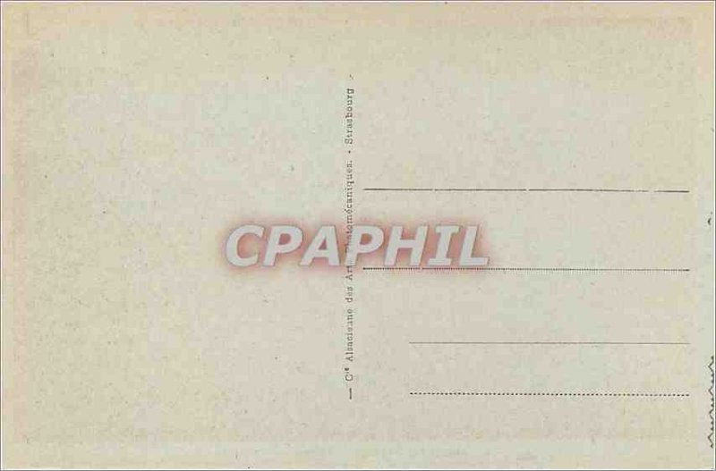 Old Postcard Argeles Overlooking the Valley