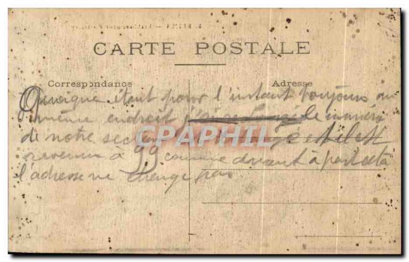 Postcard Old Establishment Reims Pommery