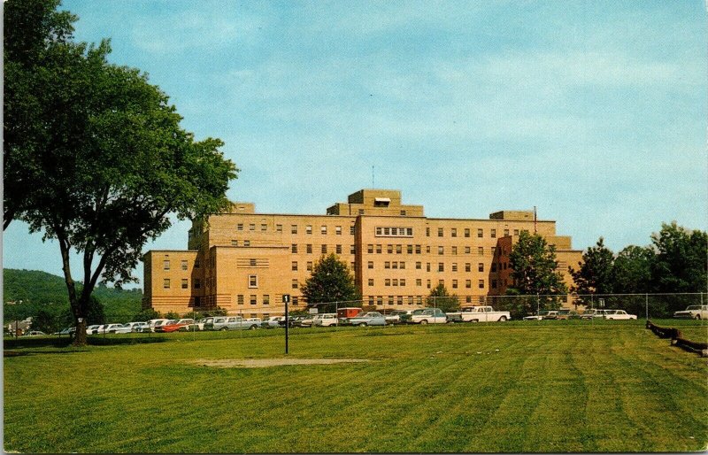 Veterans Administration Hospital Clarksburg West Virginia WV Postcard VTG UNP 