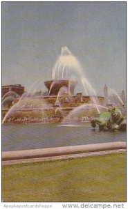 Illinois Chicago Buckingham Memorial Fountain 1952