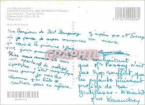 Modern Postcard La Cote de Lumiere Bourgenay Talmont Saint Hilaire (Vendee)