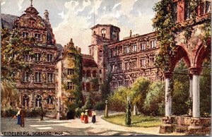 Heidelberg Castle, Tucks 7641 Heidelberg Germany Vintage Postcard V56