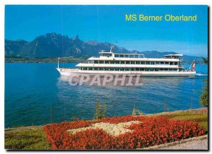 Postcard Modern MS Berner Oberland Thunersee