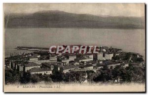 Modern Postcard Corsica Ajaccio Corsica Panorama