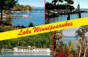 New Hampshire Lake Winnipesaukee Multi View