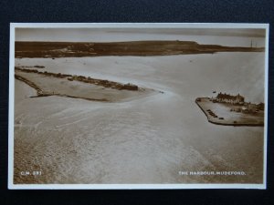 Dorset MUDEFORD The Harbour c1940's RP Postcard