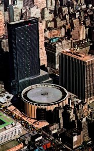 USA Madison Square Garden New York City Chrome Postcard 09.87