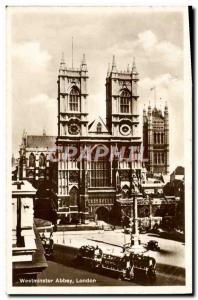 Old Postcard Westminster Abbey London