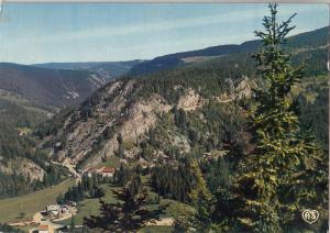 BF21743 vallee des riviers jura route de morez aux rous france  front/back image