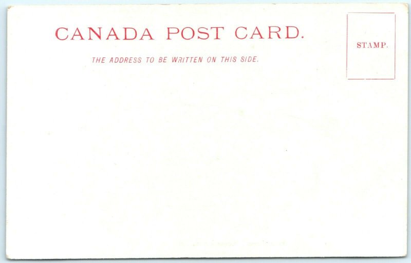 Pre-1907 Canada B.C. Victoria Post Office Building British Columbia Card UDB A28