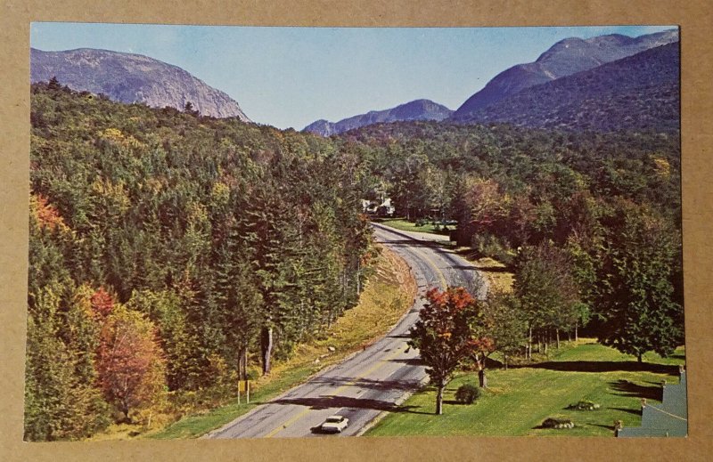 Approaching Franconia Notch, New Hampshire Postcard