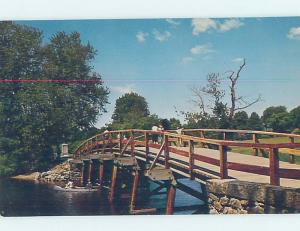 Unused Pre-1980 HISTORIC BRIDGE Concord - Boston Massachusetts MA H7496