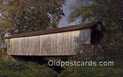 Chester, IL USA Covered Bridge Unused 