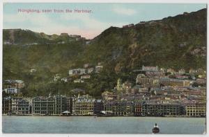 Hong Kong (China) Seen from the Harbour ca. 1910