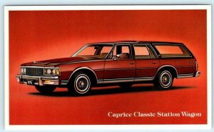 1979 Chevrolet CAPRICE CLASSIC STATION WAGON Auto Dealer Advertising Postcard