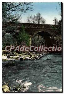 Postcard Modern Clugnat Le Pont De La Villetelle