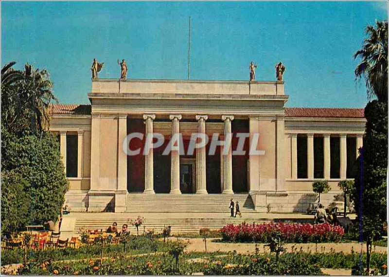 Postcard Modern Athens Archeologic Museum