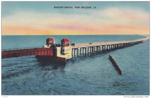 NEW ORLEANS , Louisiana , 30-40s ; Maestri Bridge