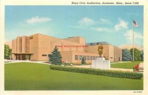 MN, Rochester, Minnesota, Mayo Civic Auditorium, Curteich