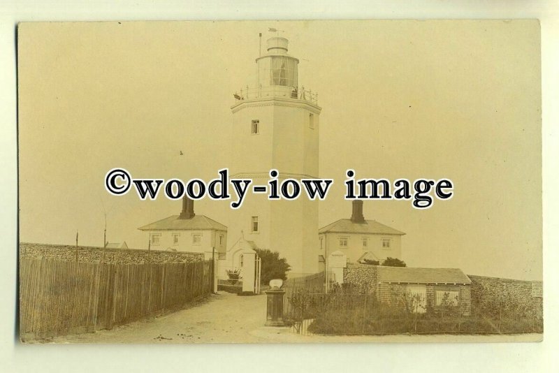 tp0245 - Kent - Early View of the North Forland Lighthouse, S.E.Coast - Postcard