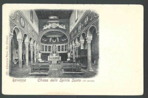 Ca 1900 PPC* Ravenna Italy church Of The Holy Spirit Mint UDB
