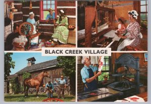 Skilled Trades, Black Creek Pioneer Village, Toronto Ontario, Multiview Postcard