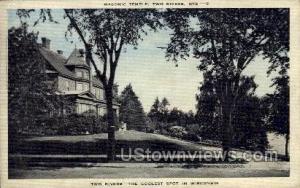 Masonic Temple Two Rivers WI 1936