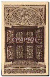 Old Postcard Marrakech A Window of the Bahia Palace