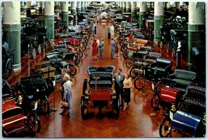 Postcard - Antique Automobiles - Henry Ford Museum - Dearborn, Michigan