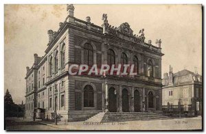 Old Postcard The Theater Chartres