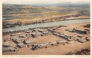 Postcard Pueblo of San Felipe, New Mexico~130787