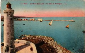 CPA SETE - Le Phare St-Louis - La Jetée de Frontignan (510707)
