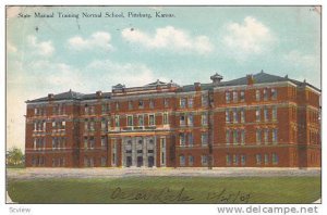 State Manual Training Normal School, Pittsburg, Kansas, PU-1909