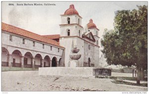 CALIFORNIA; Santa Barbara Mission, 00-10s