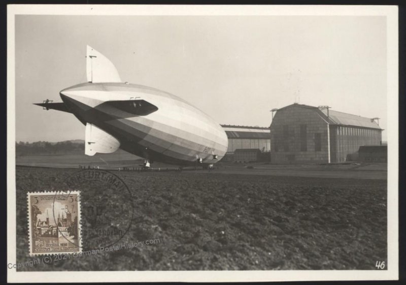 Germany 1930 Graf Zeppelin LZ127 South America SAF Flight  Set Photo Coll 106237