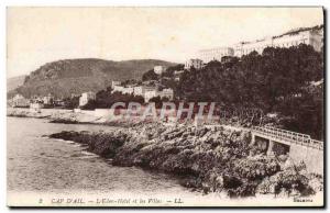 Old Postcard Cap d & # 39Ail L & # 39Eden Hotel and Vilias