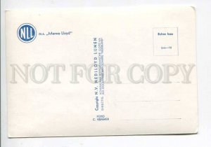 401847 NLL ship Merwe Lloyd Old postcard