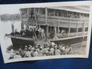 Mississippi Steamboat 1920s rppc
