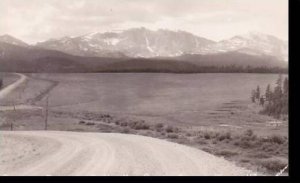 Wyoming Buffalo-Ten Sleep-Worland Highway Big Horn Mountains Real Photo RPPC