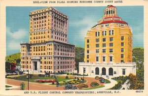 Buncombe County Court House  View From Plaza Asheville, North Carolina USA