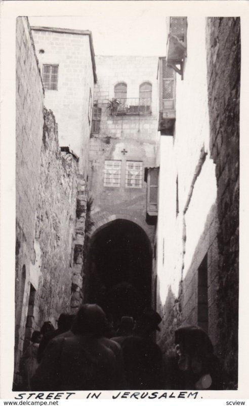 RP: Street in Jerusalem , Israel, 20-40s Version-2