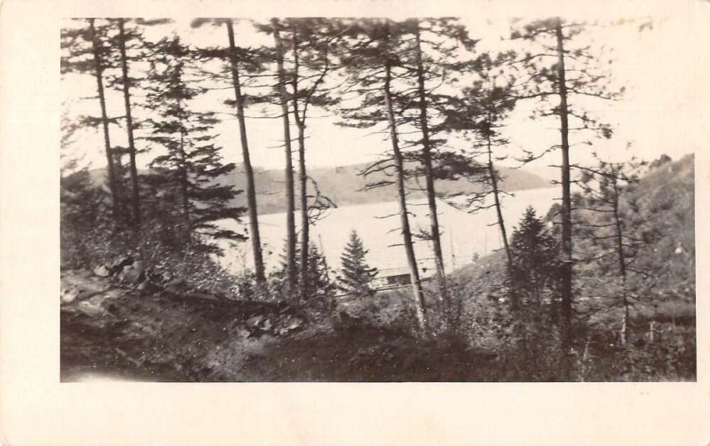 Harrison Idaho Lake Coeur d Alene Scenic View Real Photo Postcard AA21057