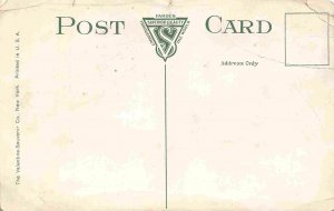 Railroad Station Depot Train Lowell Massachusetts 1910c postcard