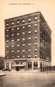 New Jersey Bridgeton Cumberland Hotel 1940