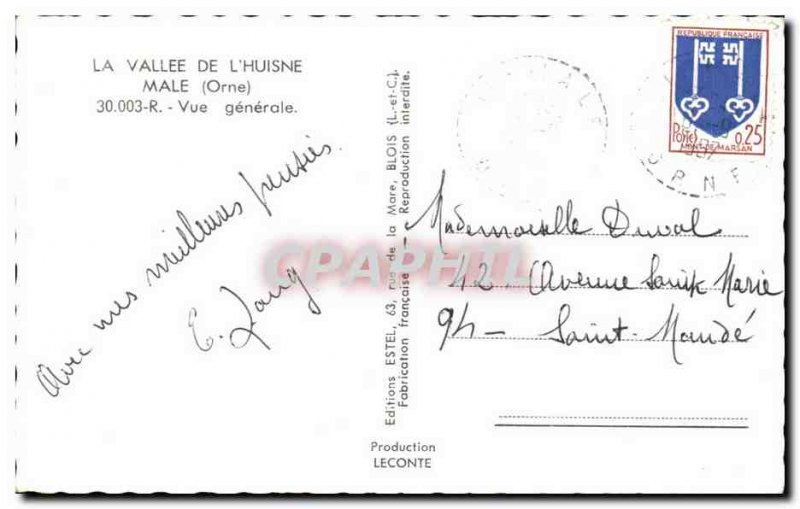 Postcard Modern Male General view