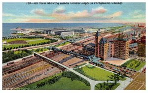 Illinois  Chicago  Air View Central Depot