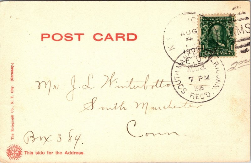 Postcard New York Utica St. Vincent Industrial School Rotograph UDB 1905 V127