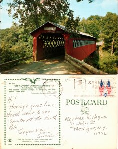 Old Covered, Chiselville Bridge, Sunderland, Vermont (23955