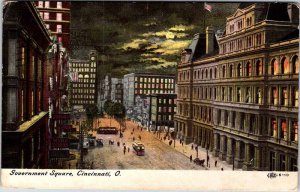 Postcard SHOP SCENE Cincinnati Ohio OH AM3481