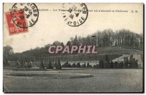 Old Postcard Saint Cloud Park La Terrasse Emplacent